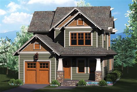 rustic craftsman home plan lv architectural designs house plans
