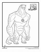 Coloring Ben Pages Humungousaur Alien Swampfire Force Cannonbolt Ultimate Drawing Template Coloringhome Library Clipart Popular sketch template
