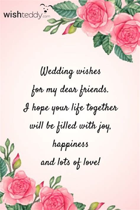 wedding wishes examples of what to write in a wedding