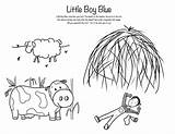Boy Blue Little Coloring Magnets Goose Whatever Felties Wish Enjoy Mother Well Use Just sketch template