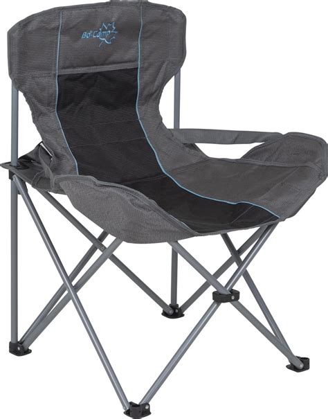 bo camp vouwstoel deluxe compact campingstoel antraciet bolcom
