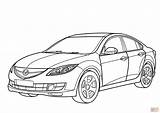 Mazda Kolorowanki Druku Kolorowanka sketch template
