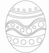 Coloring Easter Egg Printable Blank Template Clipart Pages Kids Coloringpagebook Library Popular Advertisement Line sketch template