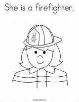 Fireman Firefighter Book sketch template