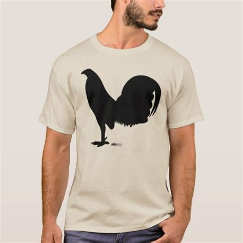 Gamecock Rooster Silhouette T Shirt Zazzle
