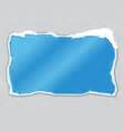 blue ice frame  snow royalty  vector image