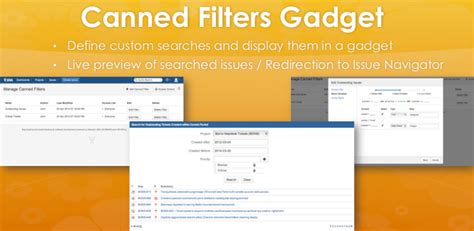 canned search gadget atlassian marketplace