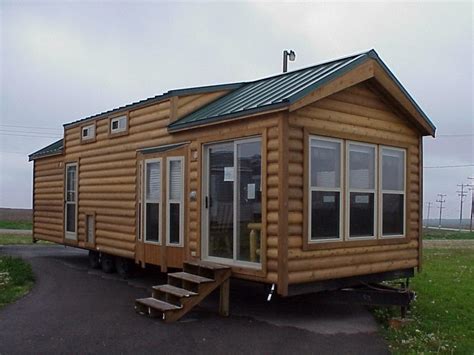 awesome log cabin mobile homes  sale  home plans design