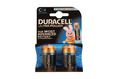 Duracell Ultra Power C Batterijen M1400 Lr14 1 5v