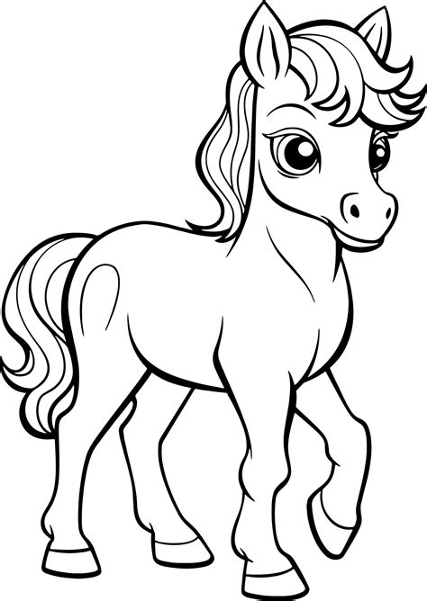 horse coloring book  fun horses  ponies beautiful colouring pages