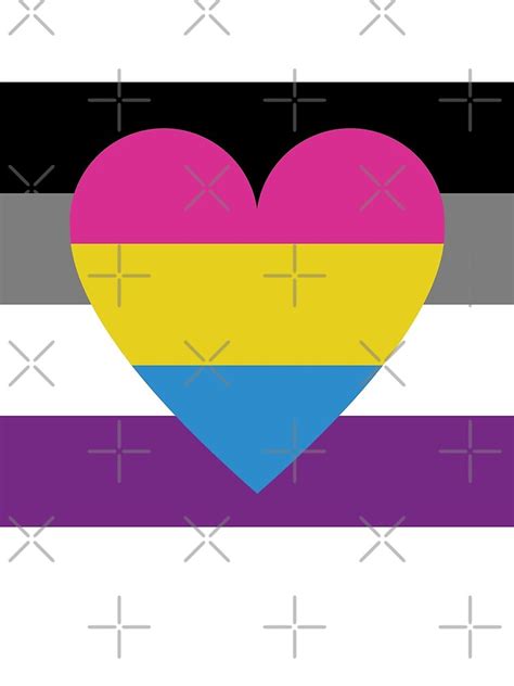 Asexual Panromantic Flag Drawstring Bag By Dlpalmer Redbubble