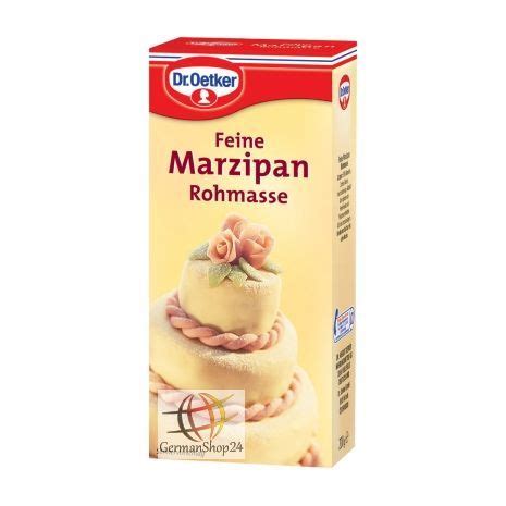 dr oetker fine marzipan raw mass marzipan baking ingredients food