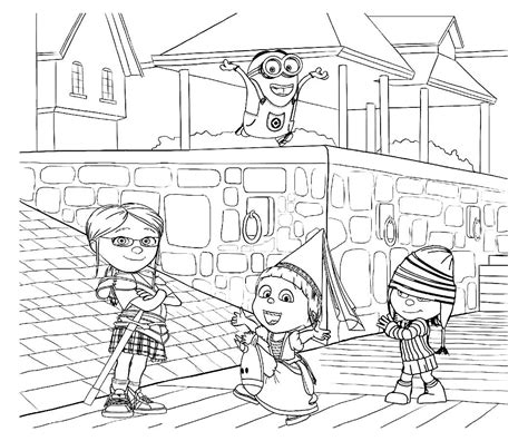 pirate minion coloring page coloring coloring pages