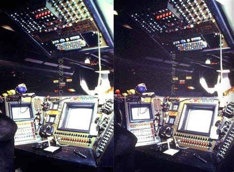 alien series  prometheus stereograms nostromo bridge monitors