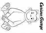 Curious George Coloring Pages Face Book Printable Color Template Getcolorings Getdrawings Cartoon Choose Board Colorings Going sketch template