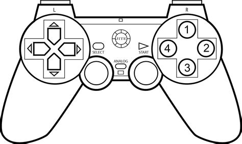 xbox controller coloring pages  getcoloringscom  printable