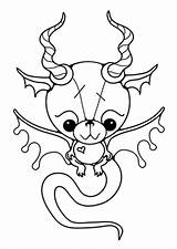 Drache Drachen Ausmalbild Ausmalen Drachenkopf Chinesischer Zeichentrick Kleiner sketch template