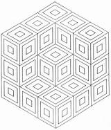 Mandalas Colorier Geometrische Cubi Ausmalen Geometrico Supercoloring Kleurplaten Geometrisches Printen Geometrie Carré Geometrici Kleur Ausmalbild Zentangle Obtain Squares Stampare Categorie sketch template