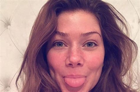 hollyoaks cast nikki sanderson laid bare in topless snap daily star