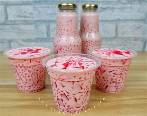 strawberry jelly drink yummy kitchen