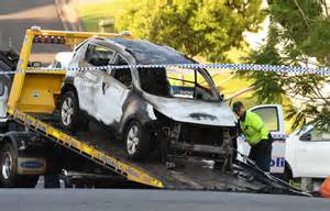 mother  children killed  brisbane car fire lived  fear   father