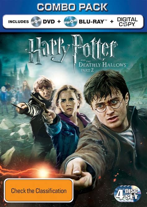 harry potter and the deathly hallows part 2 blu ray and