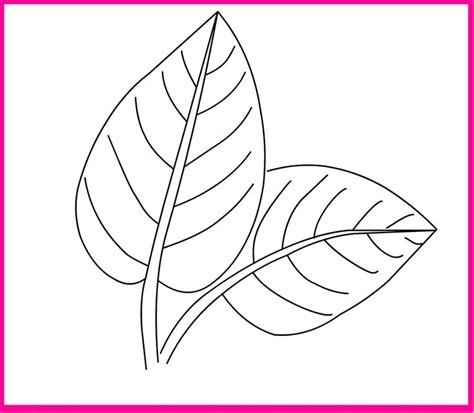leaf coloring pages printable leaf coloring page fall leaves