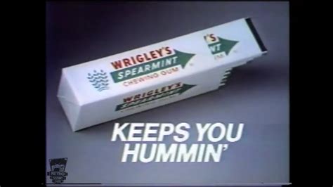 Wrigley S Spearmint Gum Keeps You Hummin Tv Commercial