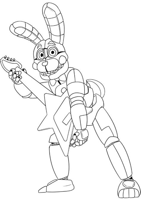 fun time freddy page coloring pages