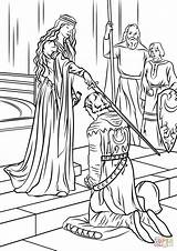 Warrior Ages Ritter Princesas Malvorlagen Princesa Ausmalbilder Ausmalen Chevalier Prinzessin Tiere Malvorlage Erwachsene Kostenlose Mittelalterliche sketch template