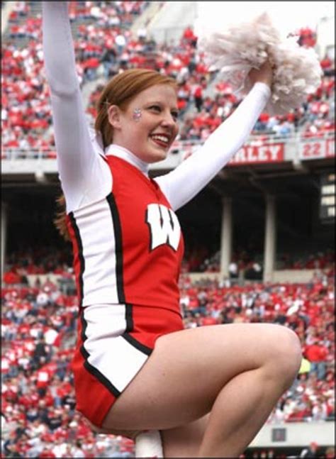 Cheerleader Of The Week Tara Pyles Wisconsin Sports Illustrated