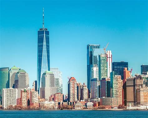new york city skyline photograph by kelly louise