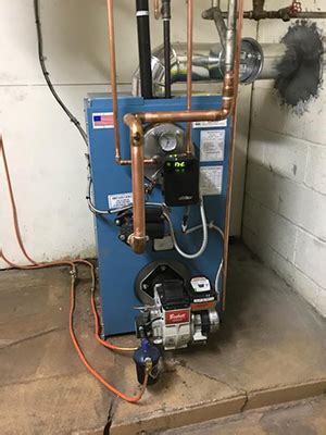 oil boiler heating system installation  griggstown nj pfo