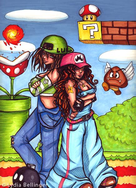 Super Mario Sisters By Lavi On Deviantart