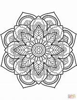 Coloring Mandala Pages Choose Board Pattern sketch template