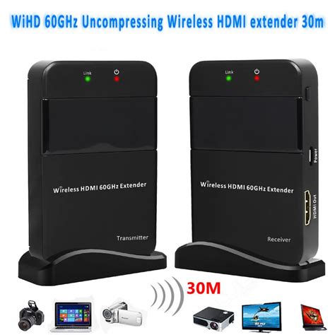 hd videoaudio signal transmission system hdmi   wireless hdmi extender mft full hd