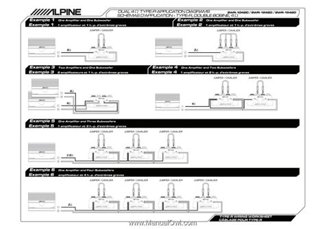 alpine type  wiring diagram wiring diagram  schematics