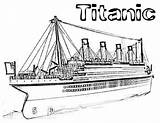 Titanic Coloring Pages Printable Rms Sheets sketch template
