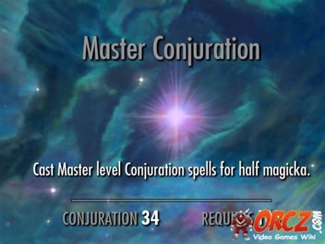 skyrim master conjuration orczcom  video games wiki