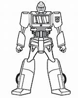 Coloring Pages Steel Real Robots Getdrawings Robot sketch template