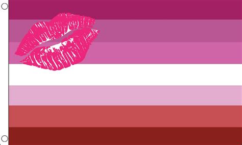 Lipstick Lesbian Gay Pride – Flags And Flagpoles