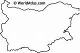 Bulgaria Outline Map Blank Maps Bg Worldatlas Europe Atlas Coloring Print Balkan Above Countrys Webimage sketch template