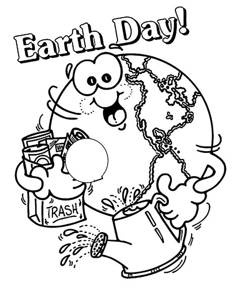 happy earth earth day coloring page  printable coloring pages