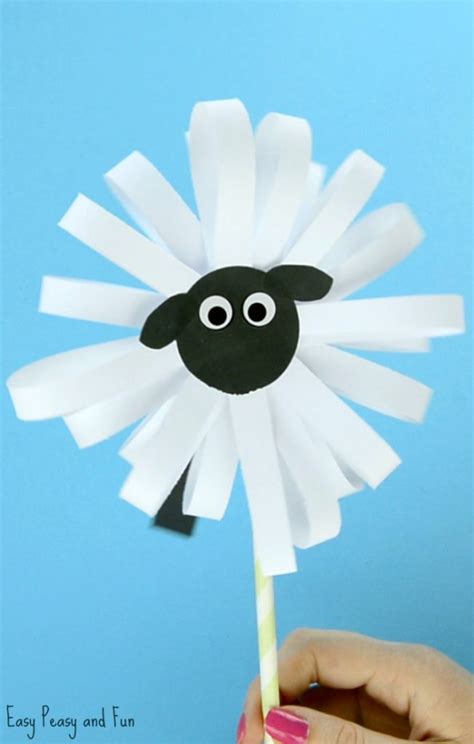 paper sheep craft easy peasy  fun