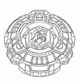 Beyblade Coloring Pages Pegasus sketch template