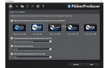 CyberLink PowerProducer screenshot #0