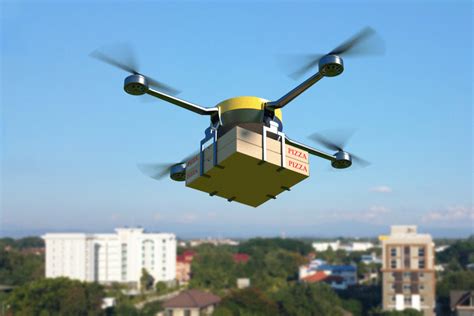 de robots  drones el rumbo  van tomando las entregas  domicilio