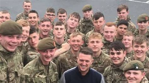 tommy robinson video with trainee soldiers sparks army investigation