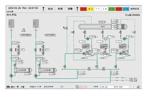 hmi   feedwater system  vpower code  scientific diagram