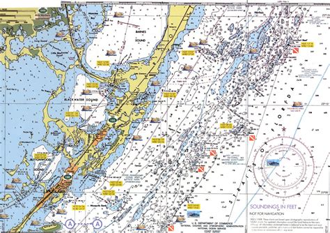 water depth map florida printable maps